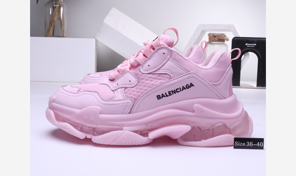 Balenciaga Sneakers track Women 555032W3AD61258 Fabric Gray Pink 716 #29 Balenciaga Sneakers track Women 555032W3AD61258 Fabric Gray Pink 716