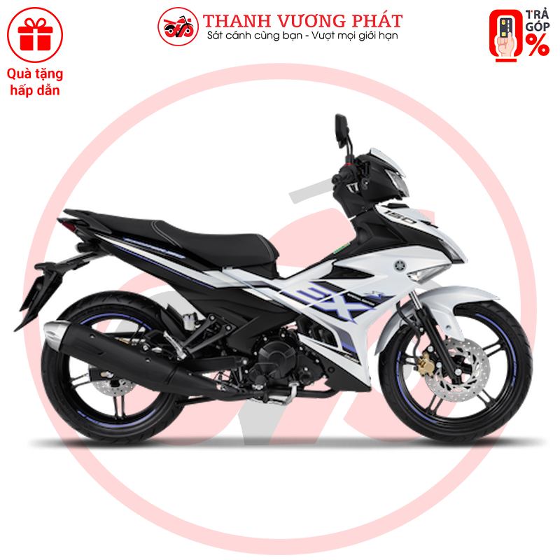 Yamaha Exciter 150 màu trắng đỏ  Chugiongcom