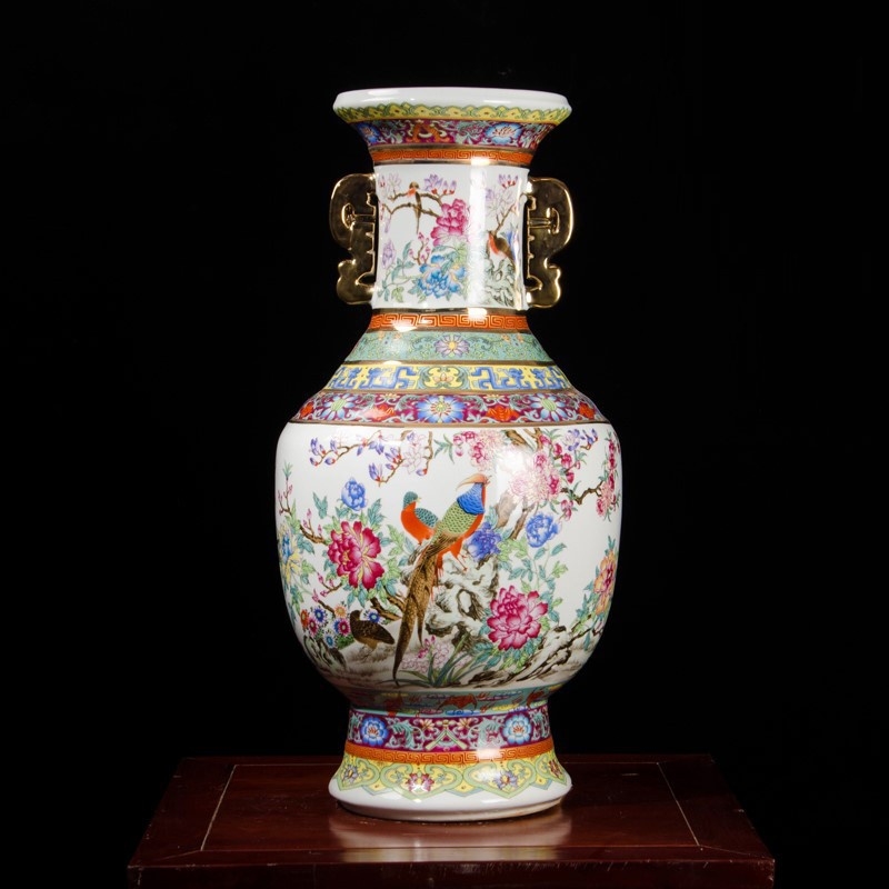 Bình gốm lục giác BGLG