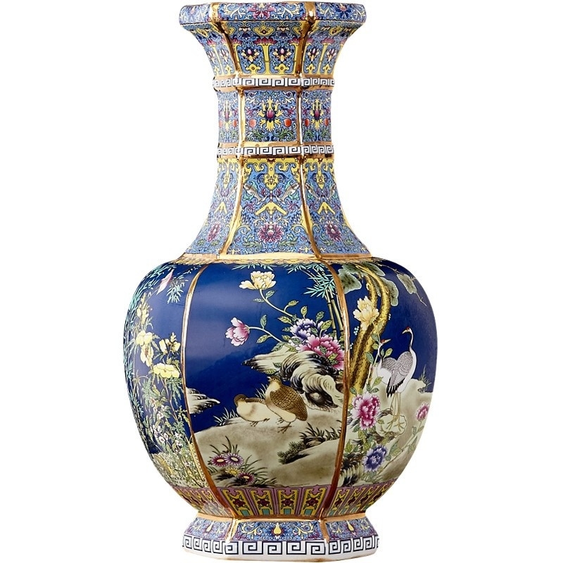 Bình gốm lục giác BGLG