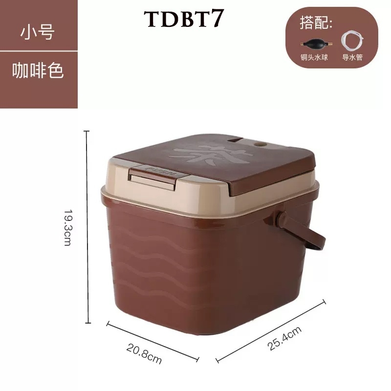 Thùng đựng bã trà TDBT