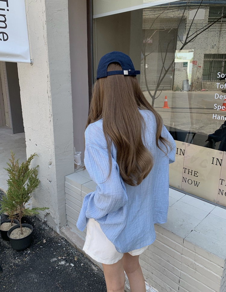 Áo sơ mi Retro cổ dây cách điệu thời trang Hàn Quốc cho nữ