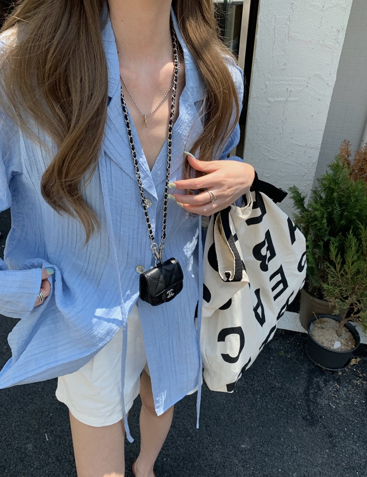 Áo sơ mi Retro cổ dây cách điệu thời trang Hàn Quốc cho nữ