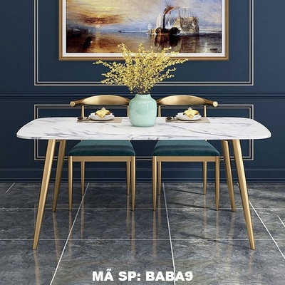 Bàn ăn đá cẩm thạch BABA