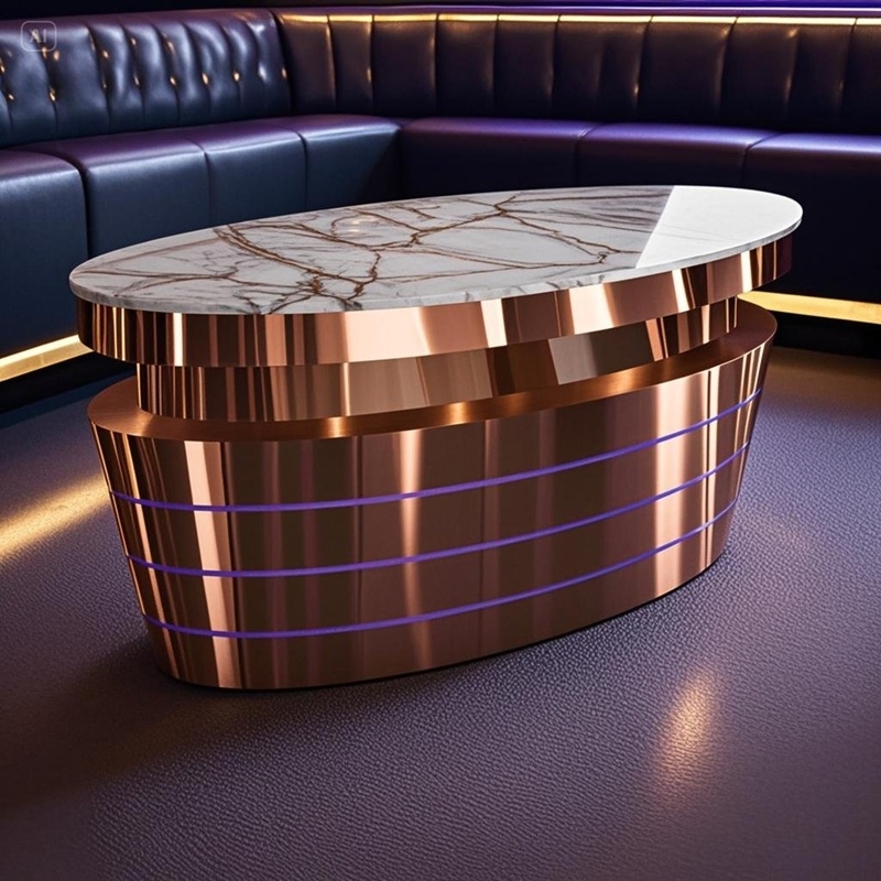 Bàn Karaoke Inox MS038 – Sang trọng và đẳng cấp