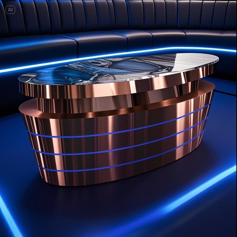 Bàn Karaoke Inox MS038 – Sang trọng và đẳng cấp