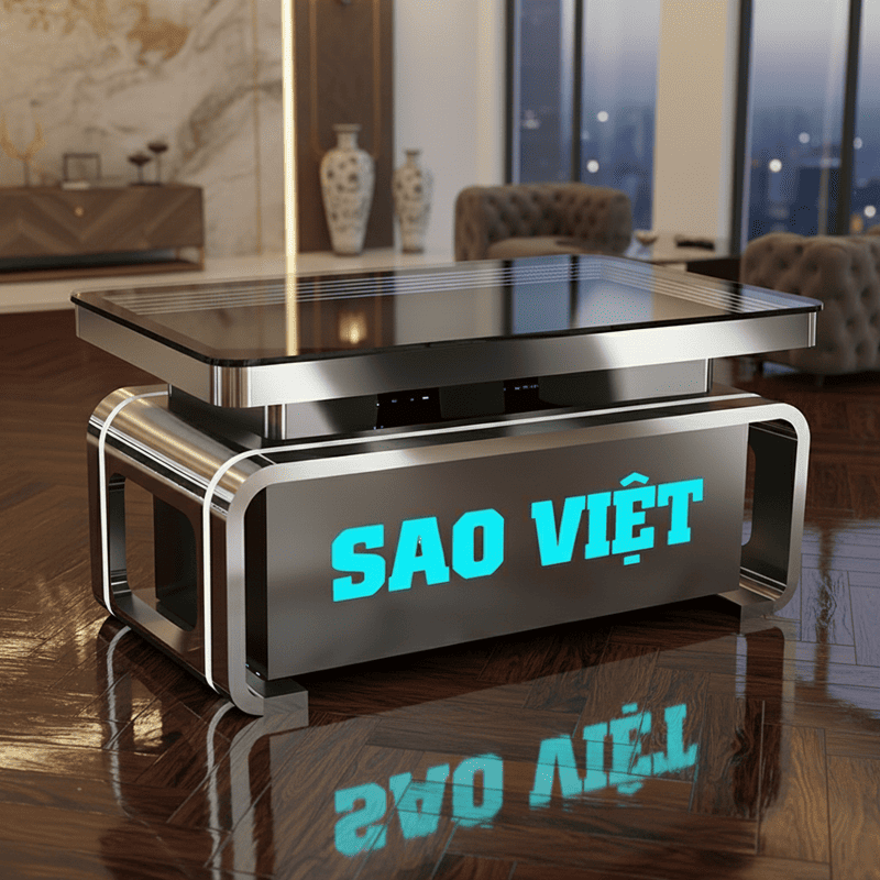 Bàn Karaoke Inox MS039 – Linh hoạt cho nhiều không gian giải trí
