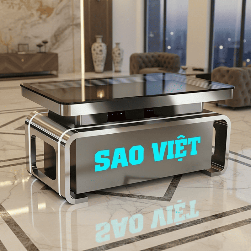 Bàn Karaoke Inox MS039 – Linh hoạt cho nhiều không gian giải trí