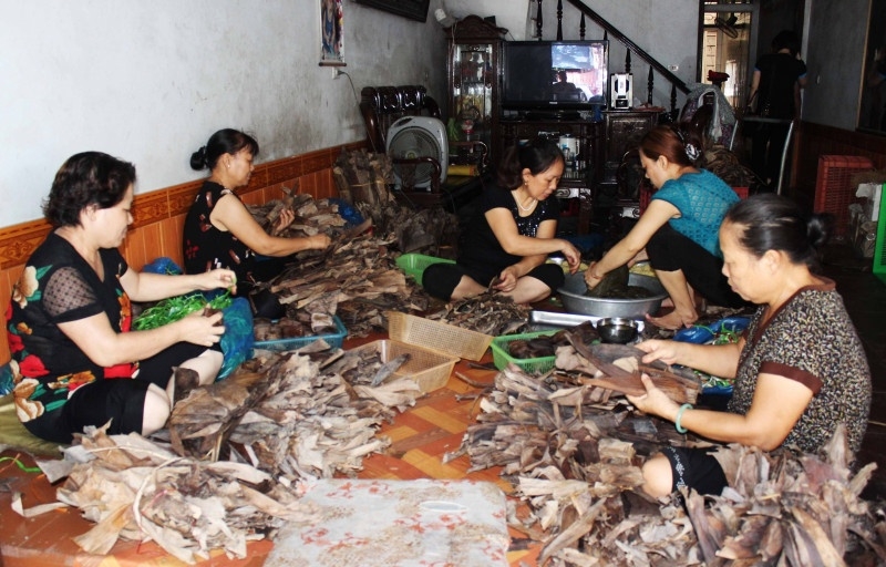 Bánh gai Tứ Trụ - Đặc sản nổi tiếng xứ Thanh