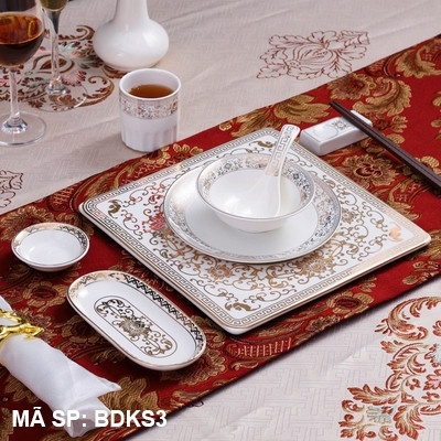 Bộ bát đĩa nhà hàng BDKS