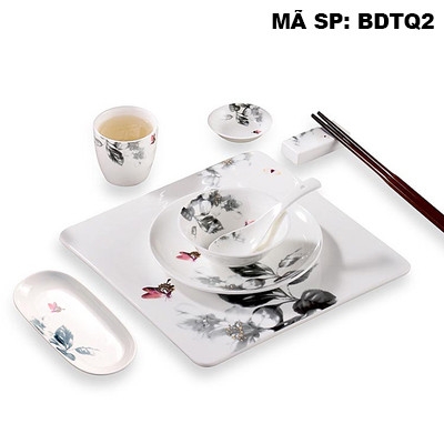 Bộ bát đĩa nhà hàng BDTQ
