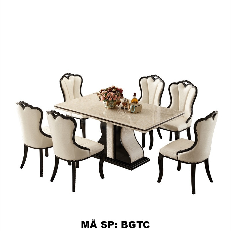 Bàn ghế đá cẩm thạch BGCT