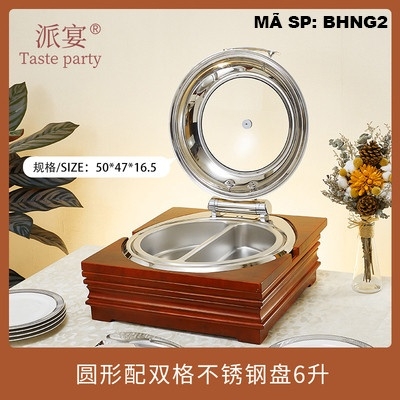 Bếp hâm nóng gỗ BHNG