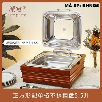 Bếp hâm nóng gỗ BHNG