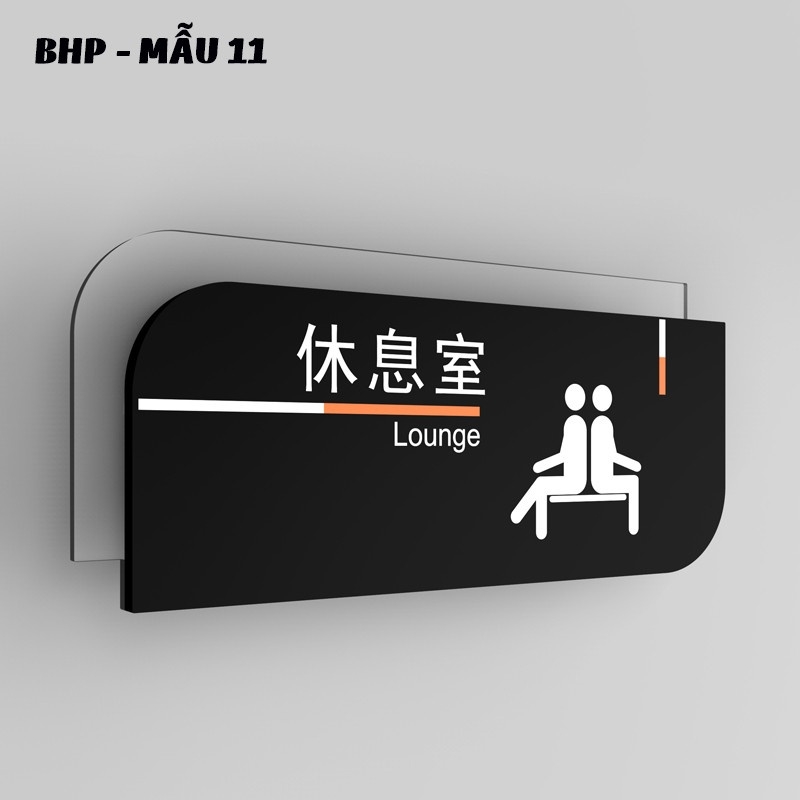Biển hiệu các phòng BHP