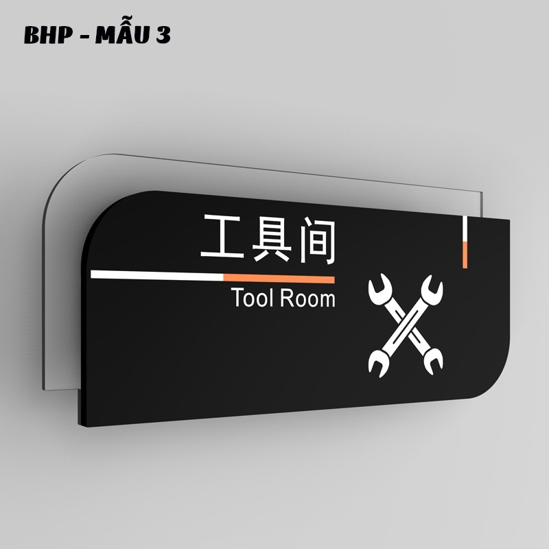 Biển hiệu các phòng BHP