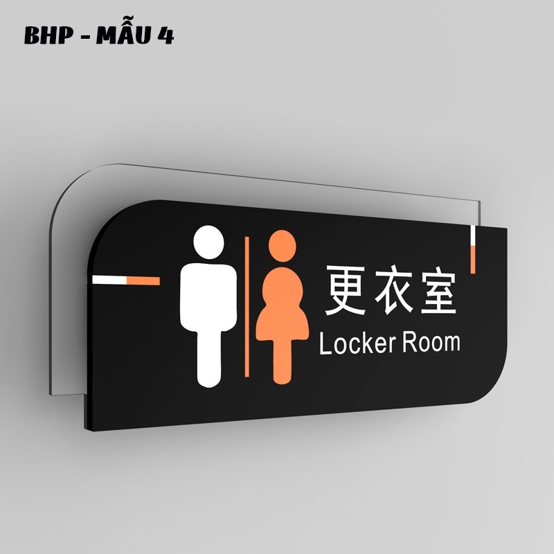 Biển hiệu các phòng BHP