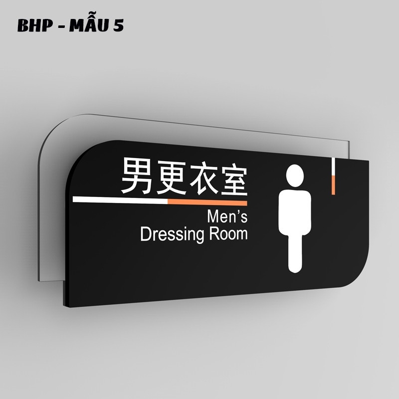 Biển hiệu các phòng BHP