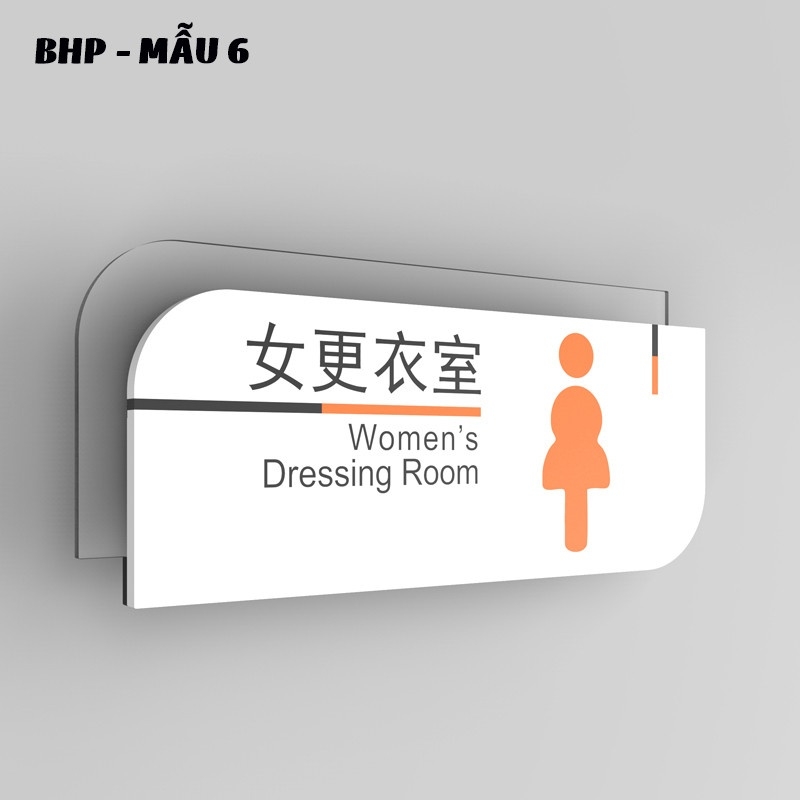 Biển hiệu các phòng BHP