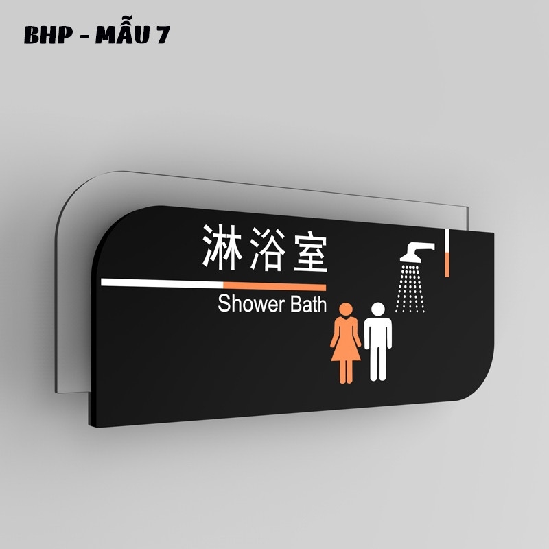 Biển hiệu các phòng BHP