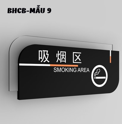 Biển hiệu cảnh báo các khu vực BHCB