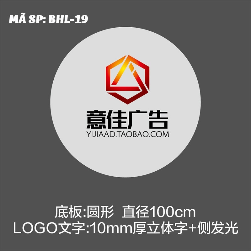 Biển hiệu đèn led BHL