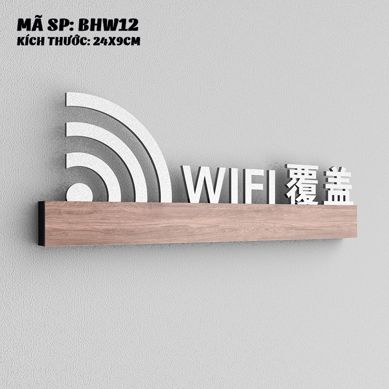Biển hiệu wifi BHW