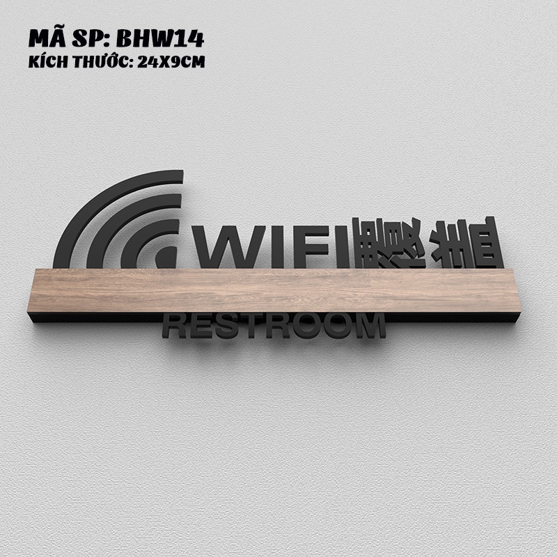 Biển hiệu wifi BHW