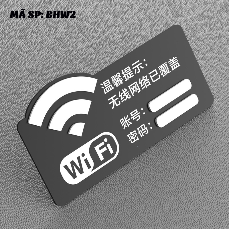 Biển hiệu wifi BHW