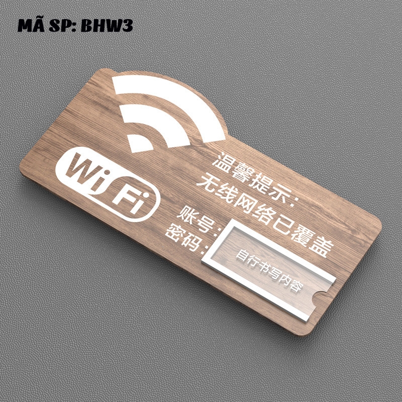 Biển hiệu wifi BHW