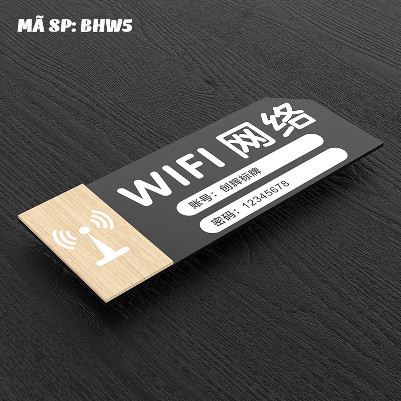 Biển hiệu wifi BHW