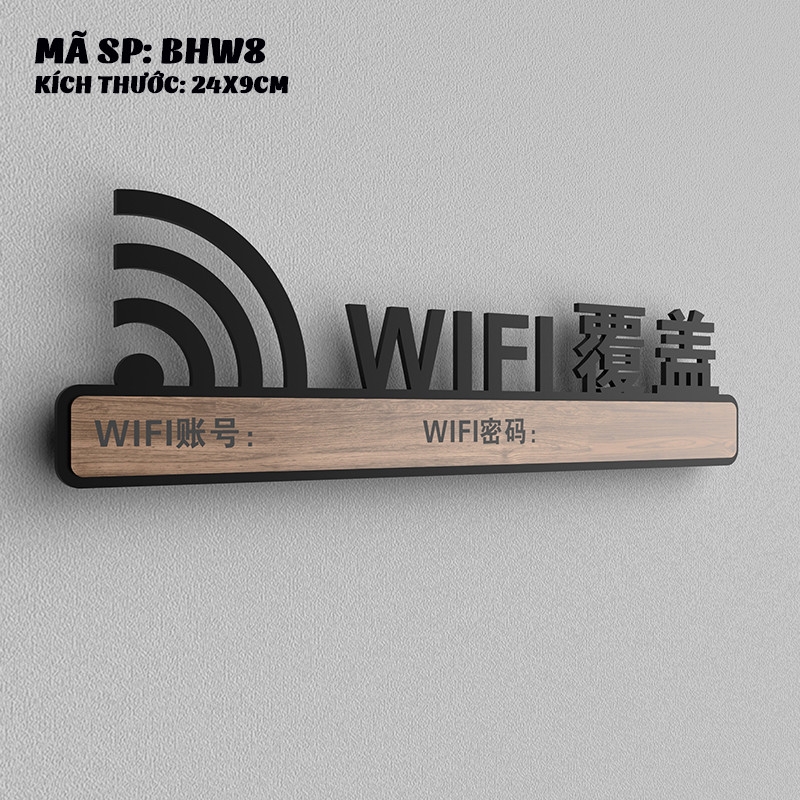 Biển hiệu wifi BHW