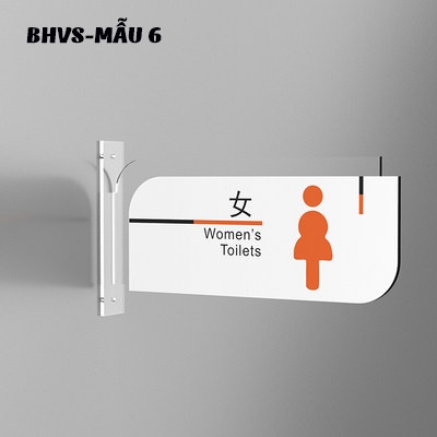 Biển hiệu phòng vệ sinh BHVS