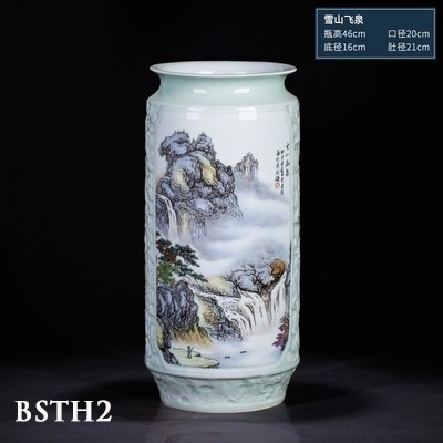 Bình sứ phong cách Trung Hoa BSTH