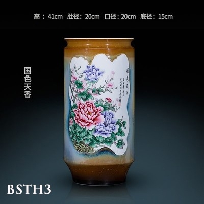 Bình sứ phong cách Trung Hoa BSTH