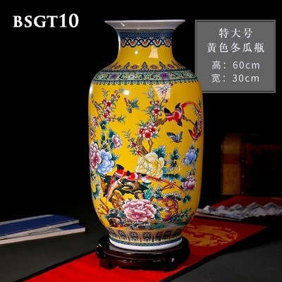 Bình sứ tráng men Giang Tây BSGT