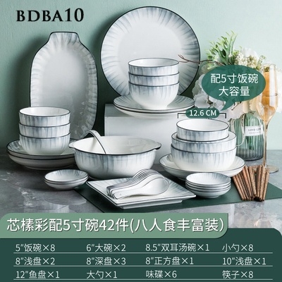 Bộ bát đĩa phong cách Bắc Âu BDBA