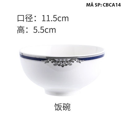 Bộ bát đĩa nhà hàng BDCA