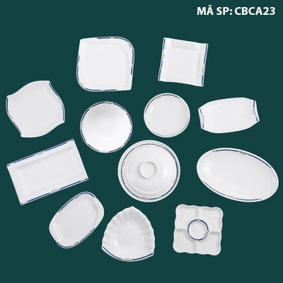Bộ bát đĩa nhà hàng BDCA