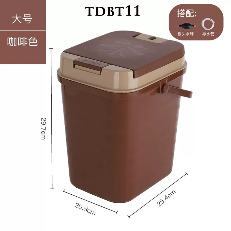 Thùng đựng bã trà TDBT