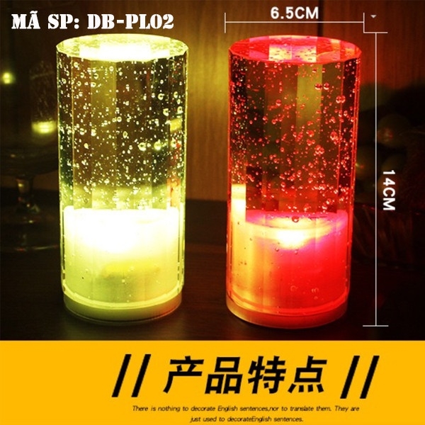 Đèn bàn karaoke led pha lê DBPL