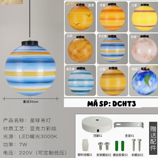 Đèn chùm hành tinh DCHT
