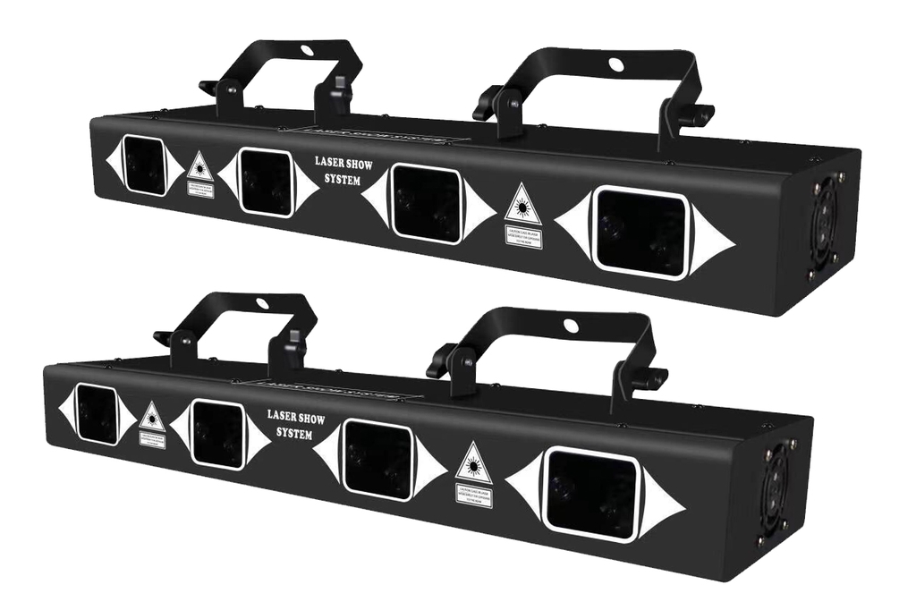Đèn Laser Show System 4 Cửa 7 Màu