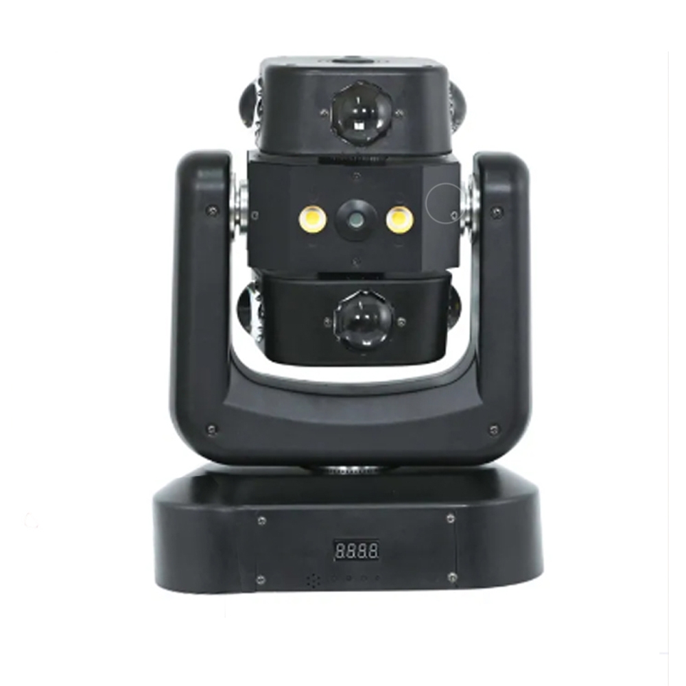 ĐÈN MOVING 2 ĐẦU BÁNH XE LỬA ( 3 IN 1 ) MẪU NEW 2023