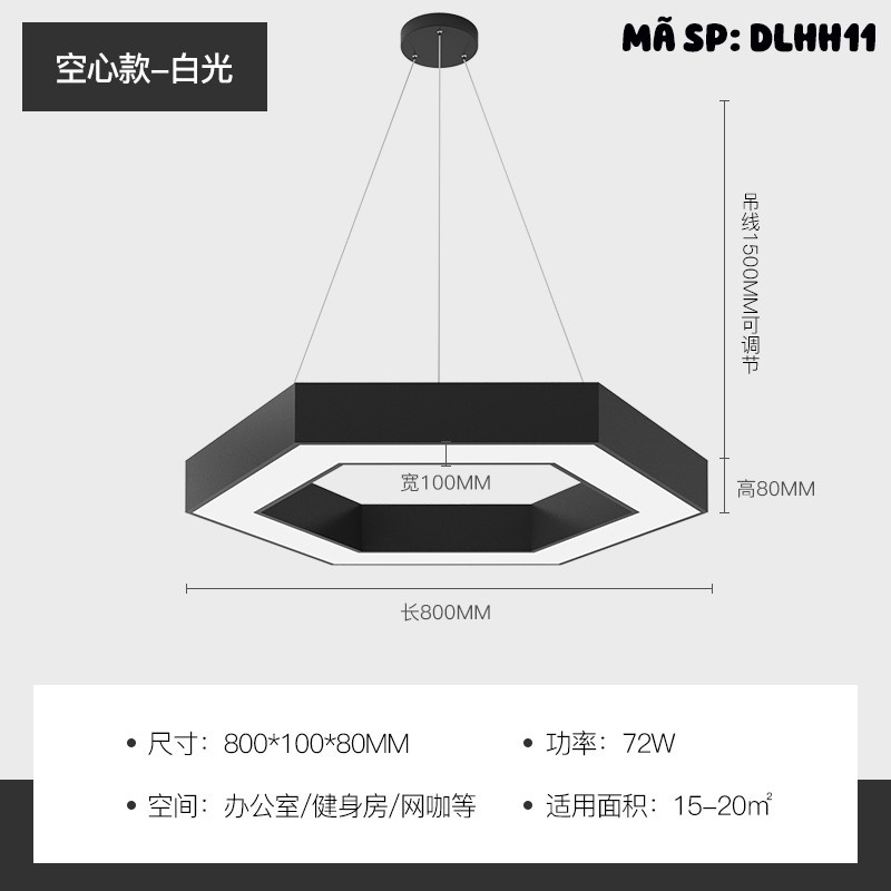 Đèn led hình học DLHH