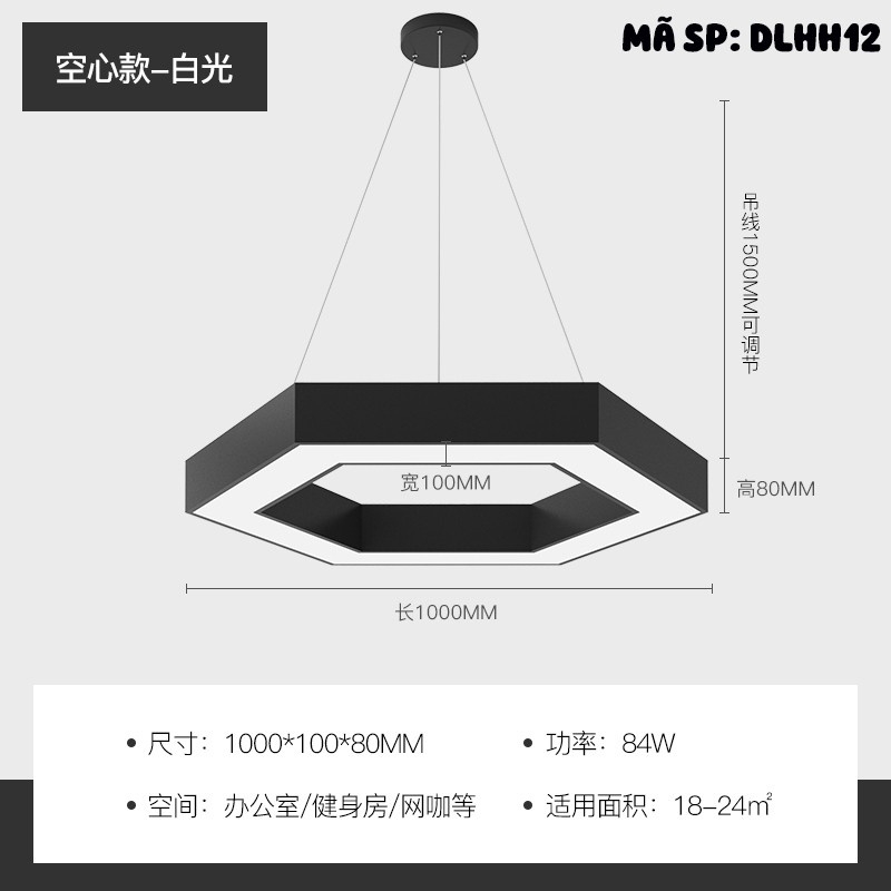 Đèn led hình học DLHH