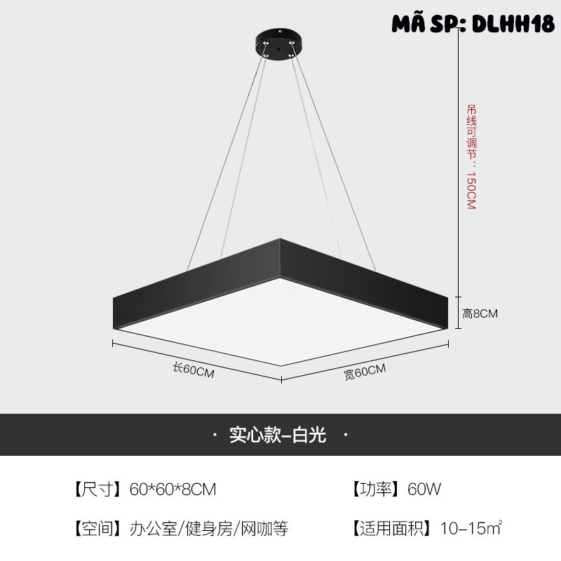 Đèn led hình học DLHH
