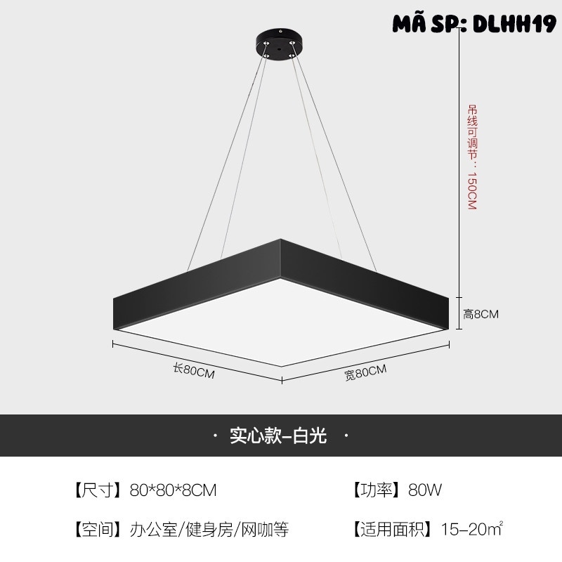 Đèn led hình học DLHH