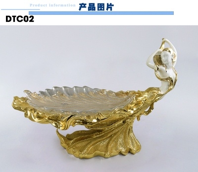 Dĩa đựng trái cây thiếu nữ DTC