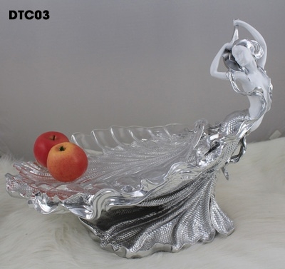 Dĩa đựng trái cây thiếu nữ DTC